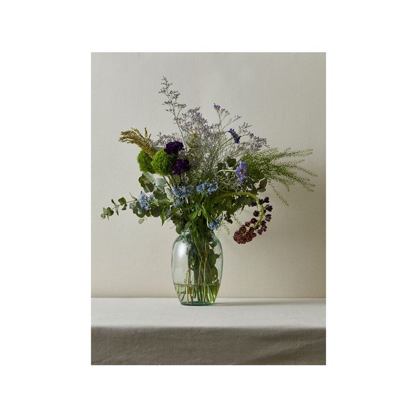 Zaļa stikla vāze Bitz Kusintha, ø 14 cm-image-1