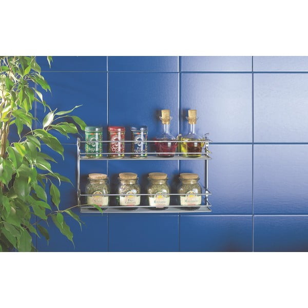 Tērauda sienas garšvielu organizators Pepito – Metaltex-image-1