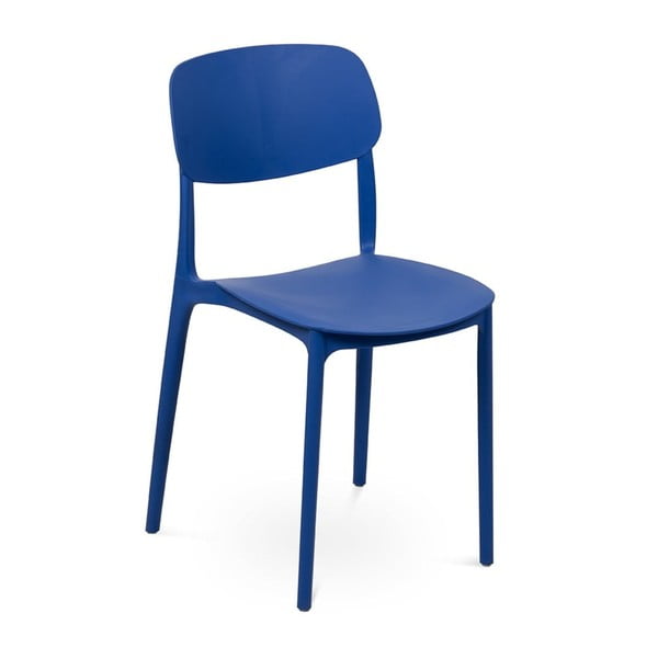 Zils plastmasas dārza krēsls Hébé – Bonami Essentials