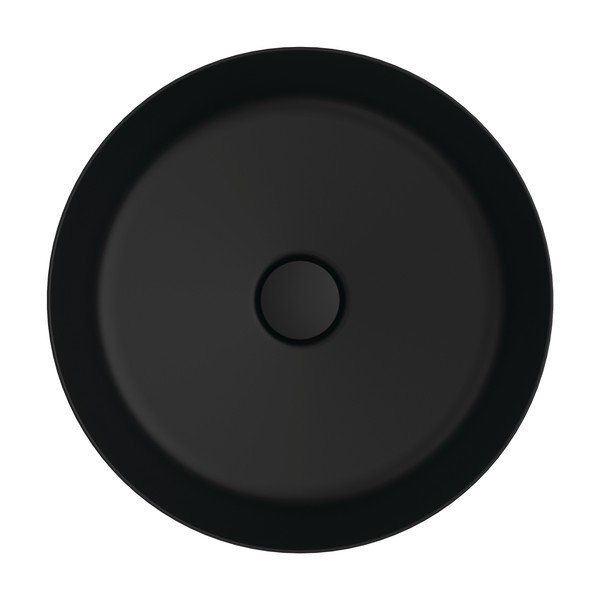 Matēti melna keramikas apaļa izlietne ø 40 cm Ipalyss – Ideal Standard-image-2