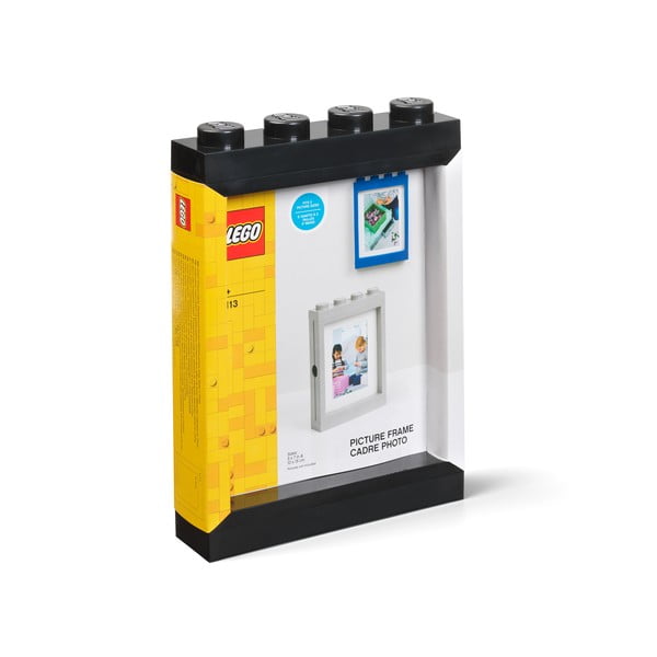 Melns fotorāmis LEGO® , 19,3 x 26,8 cm-image-4