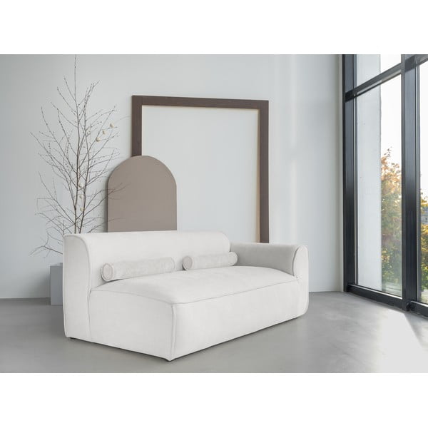 Balts modulārais dīvāns (ar labo stūri) Flex Felix – Miuform-image-1