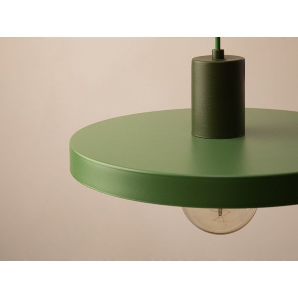 Zaļa metāla piekaramā lampa ø 30 cm Ori – Micadoni -image-2