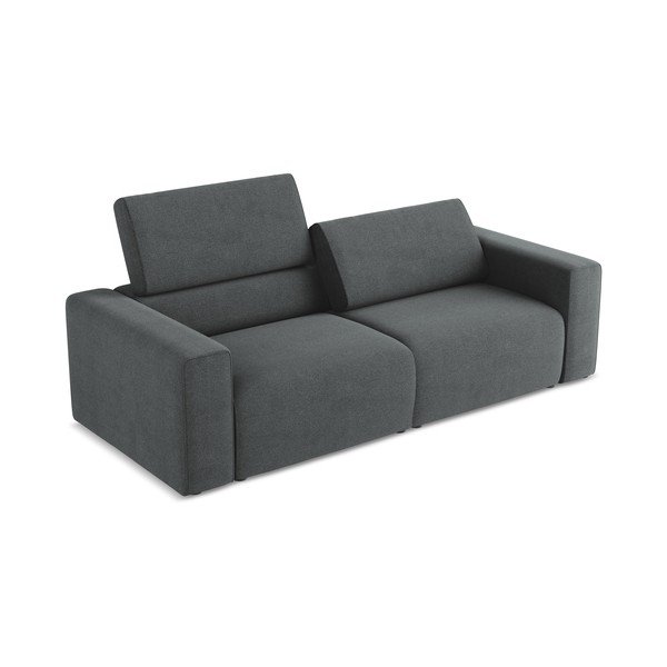 Pelēks modulārais dīvāns 224 cm Kalea – Makamii-image-1