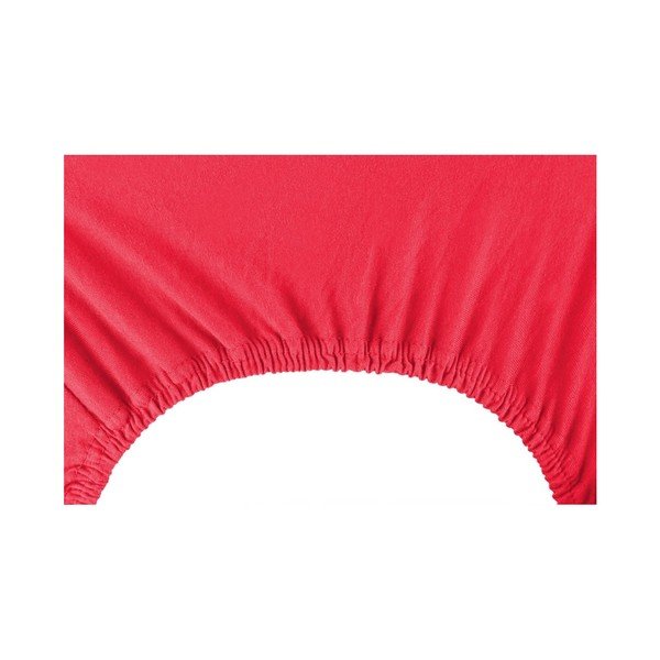 Sarkana elastīga loksne DecoKing Nephrite Red, 100-120 cm-image-3