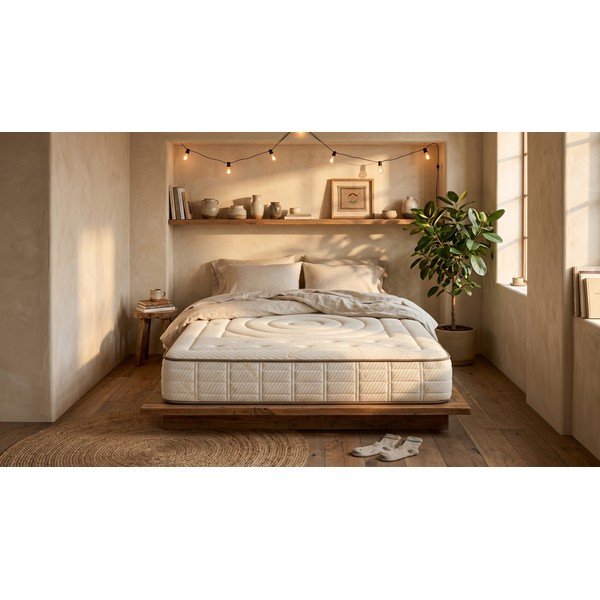 Divpusējs gēla putu matracis Moonia Cashmere Premier Gel, 180 x 200 cm-image-3