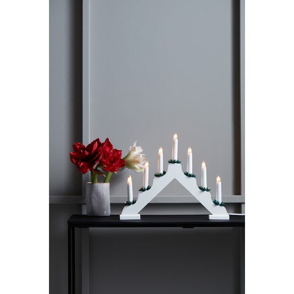 Balts gaismas dekors ar Ziemassvētku motīvu Ola – Markslöjd-image-1