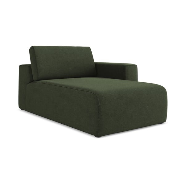 Zaļa modulārā dīvāna daļa (ar labo stūri) Kalea – Makamii-image-1