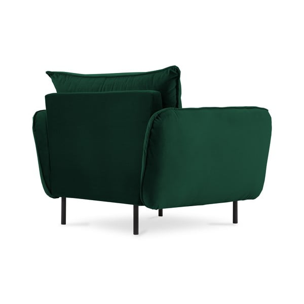Tumši zaļš samta krēsls Vienna – Cosmopolitan Design-image-3