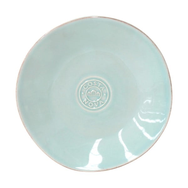 Tirkīza keramikas šķīvis konditorejas izstrādājumiem Costa Nova Nova, ⌀ 16 cm