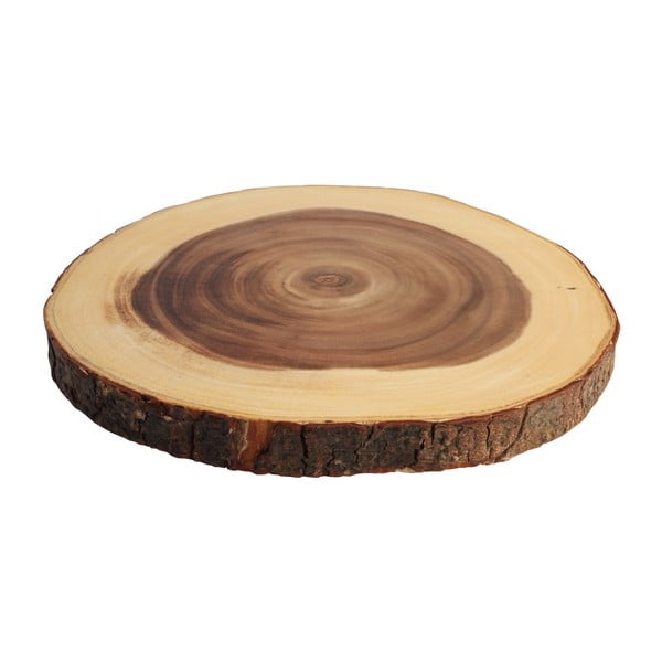T&G Woodware Bark Akacijas koka griešanas dēlītis