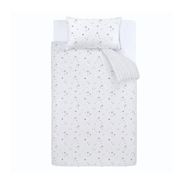 Kokvilnas bērnu gultas veļa 200x135 cm Stars – Bianca