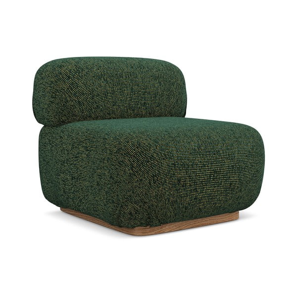 Tumši zaļa modulārā dīvāna daļa Ailani – Makamii-image-2