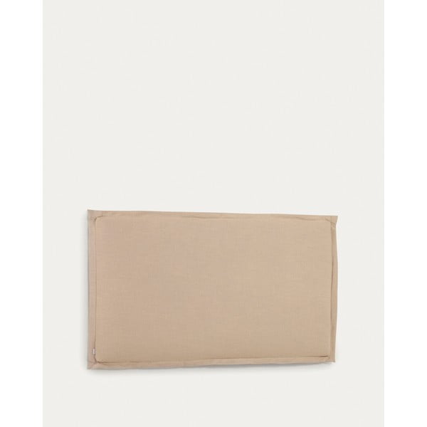 Bēšs polsterēts gultas galvgalis 206x106 cm Tanit – Kave Home-image-4