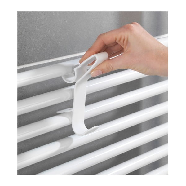Balts āķis radiatoram Wenko Flexi-image-3