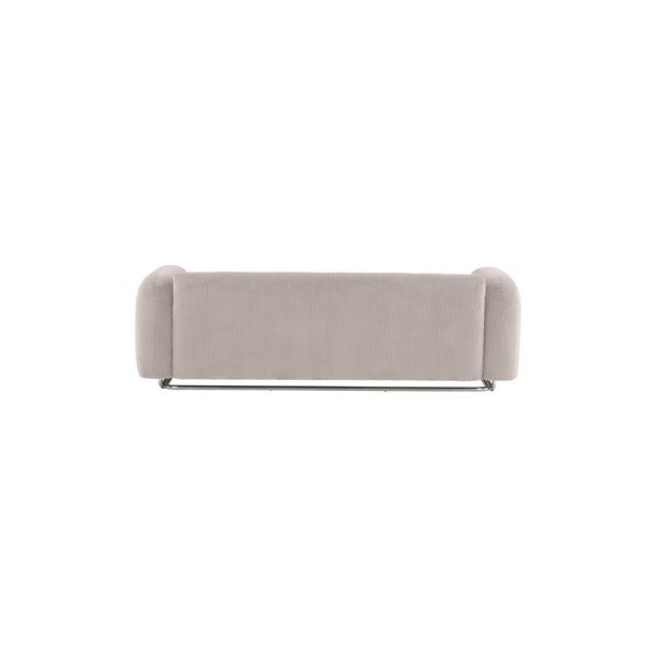 Pelēkbēšs velveta dīvāns 234 cm Everman – Jotex-image-3