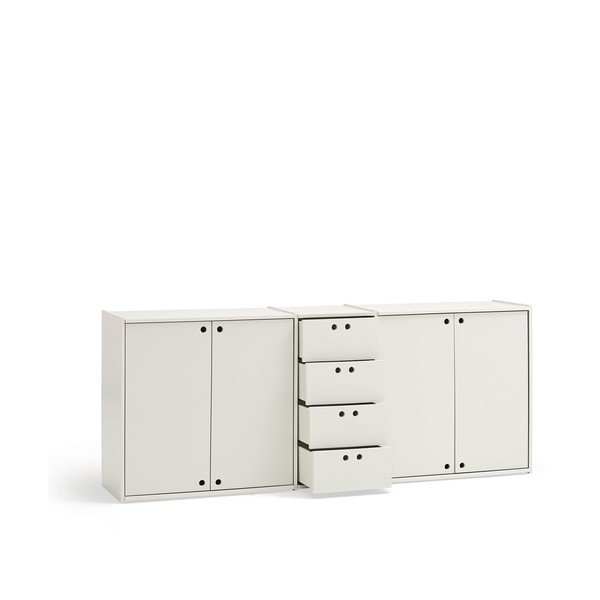Krēmkrāsas kumode 197x80x40 cm Wally – Teulat-image-2