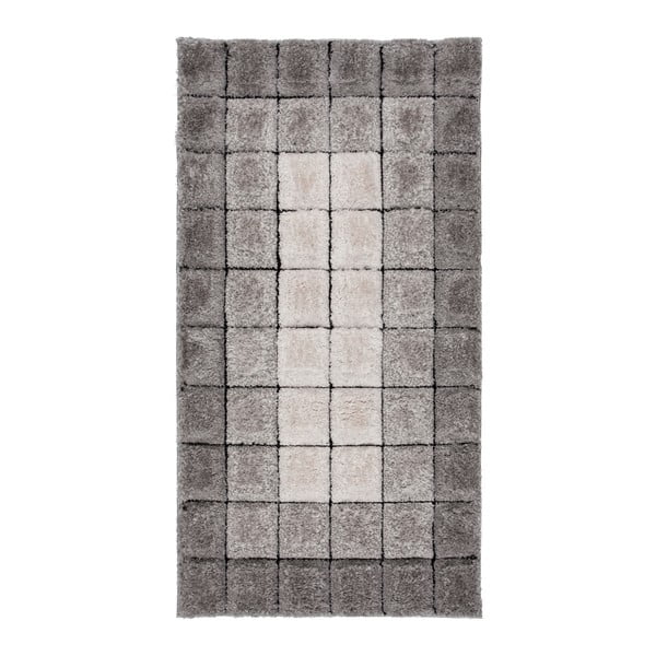 Pelēks paklājs Flair Rugs Cube, 80 x 150 cm