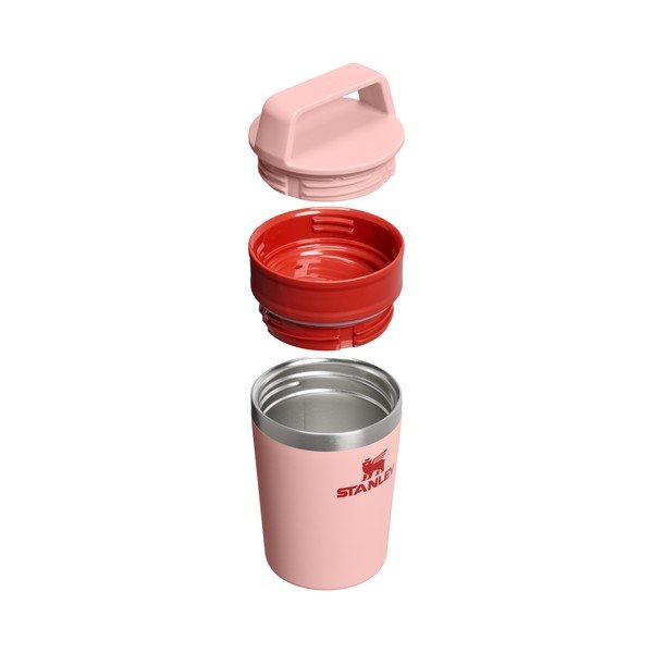 Persiku oranža nerūsējošā tērauda termokrūze 230 ml Café-To-Go Travel Mug Peach Rose – Stanley-image-1