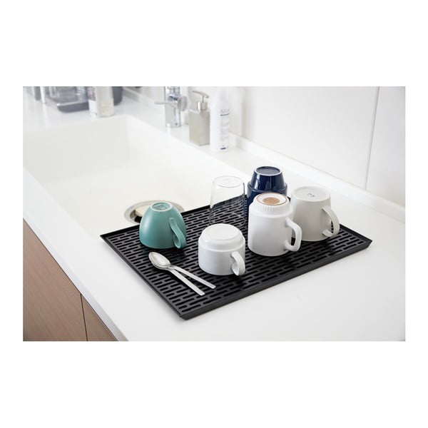 Melns trauku žāvētājs YAMAZAKI Tower-image-1