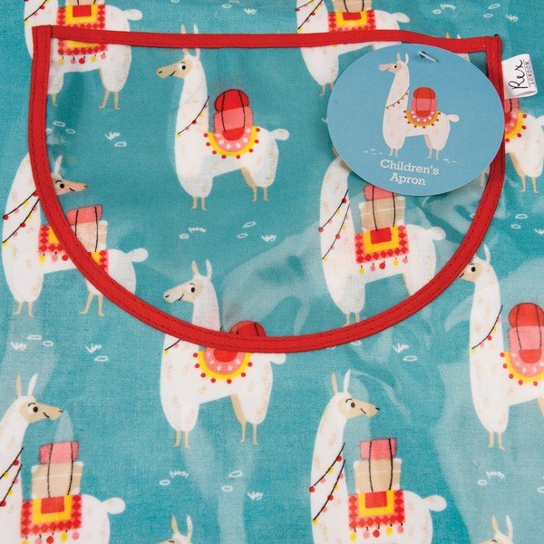 Zils bērnu priekšauts Rex London Dolly Llama-image-2