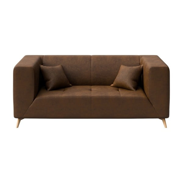 Brūns dīvāns MESONICA Toro, 187 cm