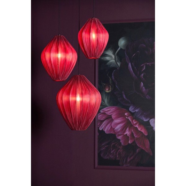 Bordo piekaramā lampa ar auduma abažūru ø 12 cm Verita – Light & Living-image-1