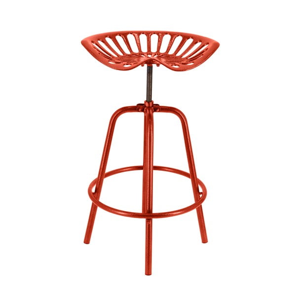 Sarkans metāla dārza bāra krēsls Traktor – Esschert Design