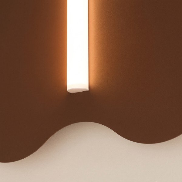 Brūna metāla sienas lampa KLOVER – Thoro-image-4