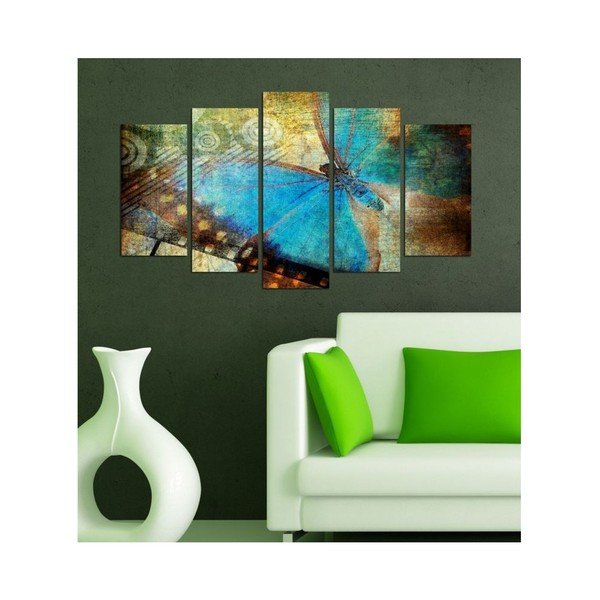 Daudzdaļīgā glezna Insigne Funge, 102 x 60 cm-image-1