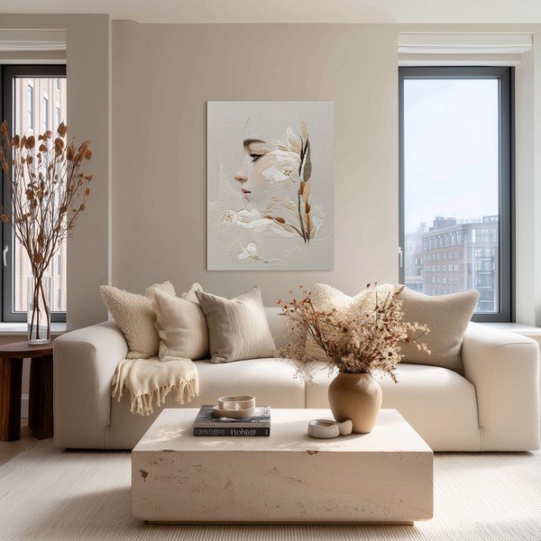 Glezna 60x80 cm Stitched Bloom – Styler-image-2