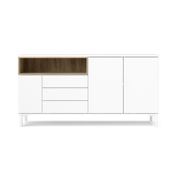 Balta kumode 176x90x49 cm Roomers – Tvilum-image-2