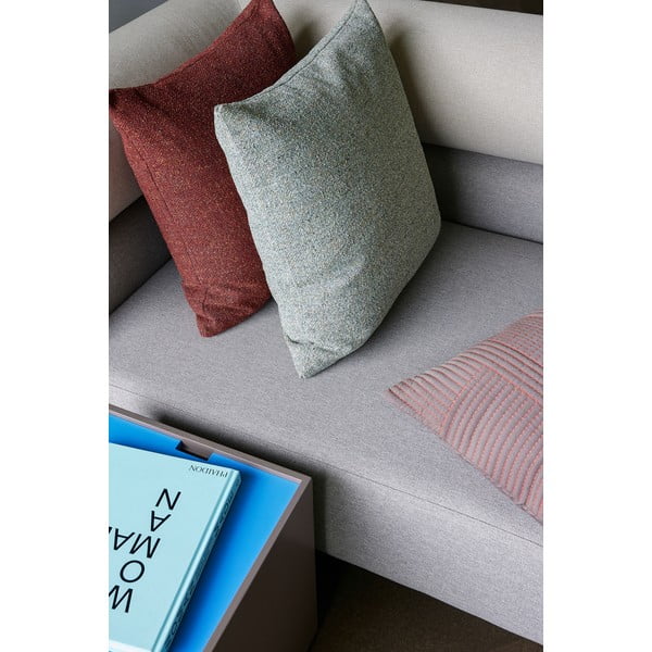 Zila/tumši pelēka oša masīvkoka lāde 40x45 cm Vault – Hübsch-image-4