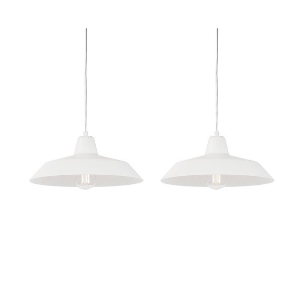 Balta divviru griestu lampa Sotto Luce Cinco-image-2
