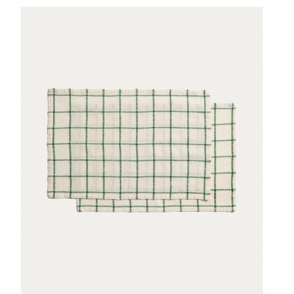 Tekstila galda paliktņi (2 gab.) 35x50 cm Adesta – Kave Home