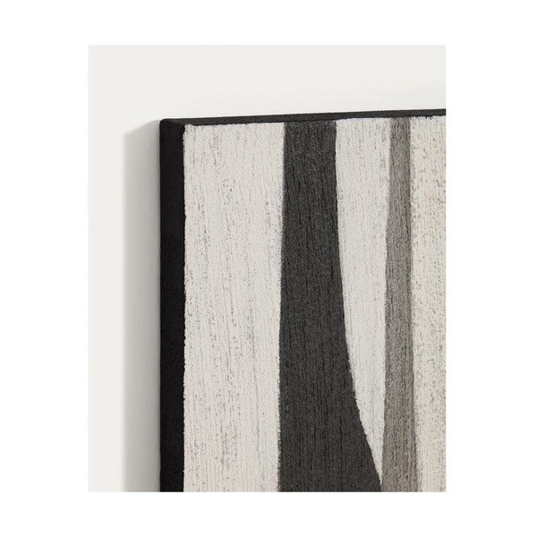 Ar rokām apgleznota glezna uz audekla 80x100 cm Onure – Kave Home-image-4