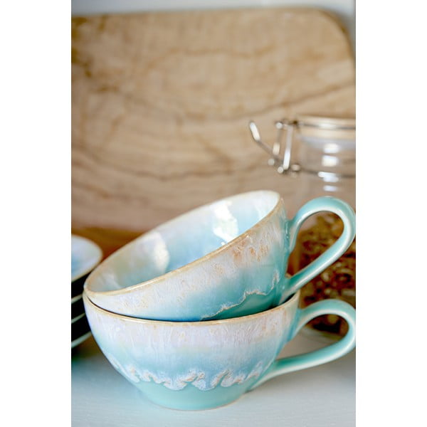 Zila/tirkīzzila māla tasīte 200 ml Taormina – Casafina-image-2