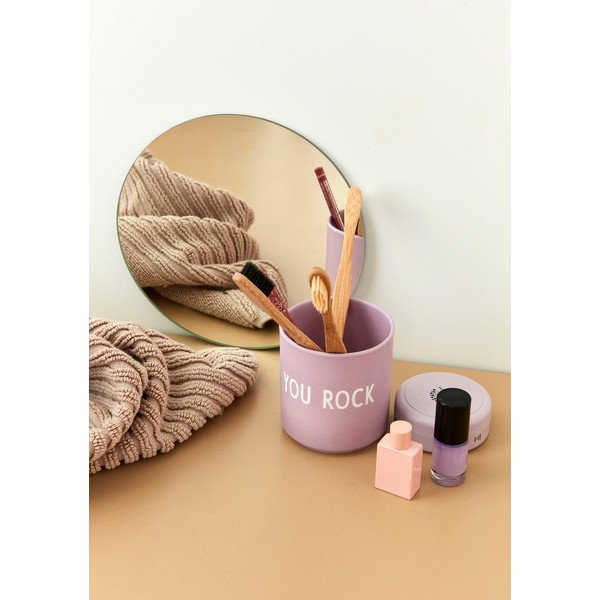 Violeta porcelāna krūze Design Letters Rock, 300 ml-image-1