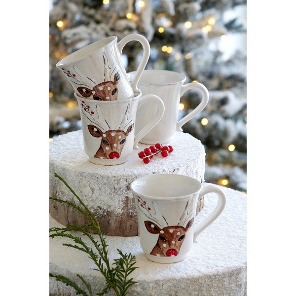 Māla Ziemassvētku krūze Casafina Deer Friends, 320 ml-image-1