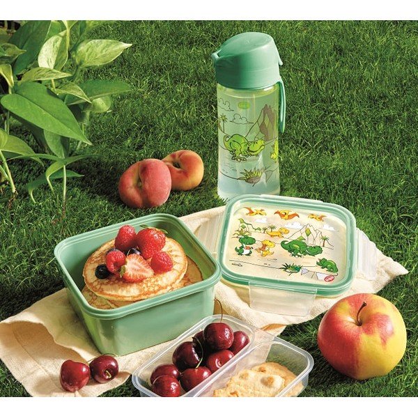 Zaļa tritāna bērnu pudele 500 ml Dinosaur – Snips-image-1