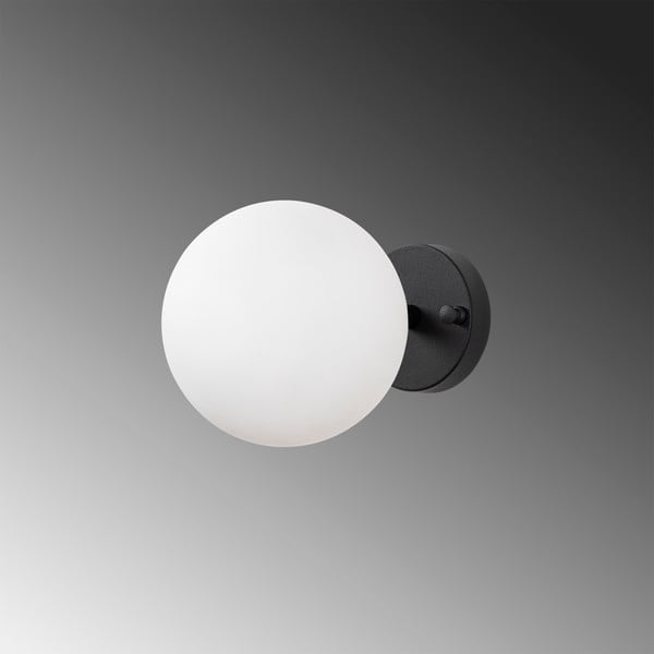 Melnbalta sienas lampa ø 15 cm Atmaca – Opviq lights-image-3