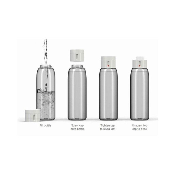 Zaļa pudele ar skaitītāju Joseph Joseph Dot, 600 ml-image-4