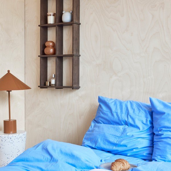 Brūna metāla galda lampa (augstums 50 cm) Kasa – OYOY Living Design-image-1