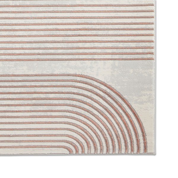 Rozā/gaiši pelēks paklājs 160x220 cm Apollo – Think Rugs-image-4