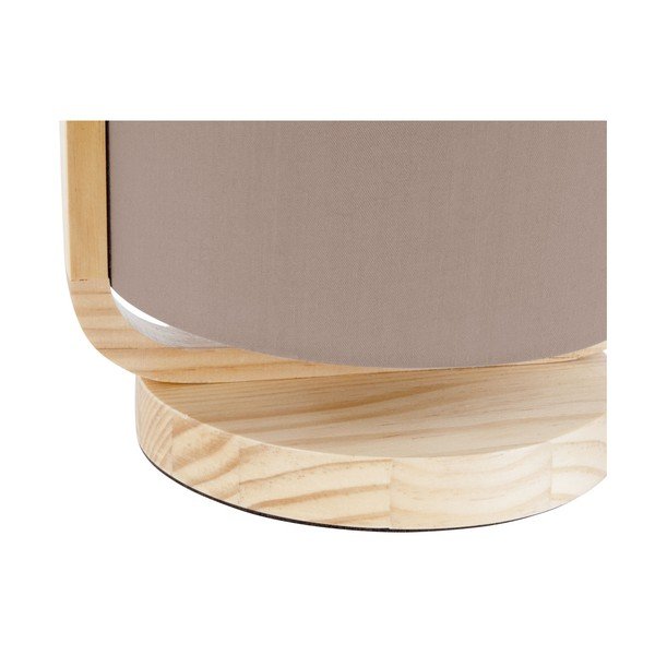 Brūna galda lampa Leitmotiv, augstums 21,5 cm-image-3
