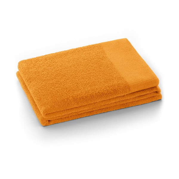 Oranži frotē kokvilnas dvieļi komplektā (10 gab.) Amari – Restilo-image-2