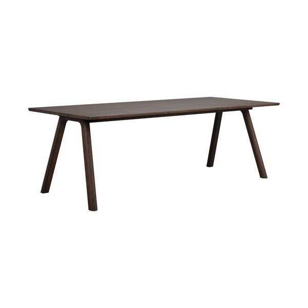 Ozola masīvkoka izvelkams ēdamgalds 95x220 cm Clapperton – Rowico