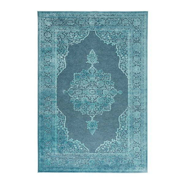 Zils viskozes paklājs Mint Rugs Willow, 80 x 125 cm
