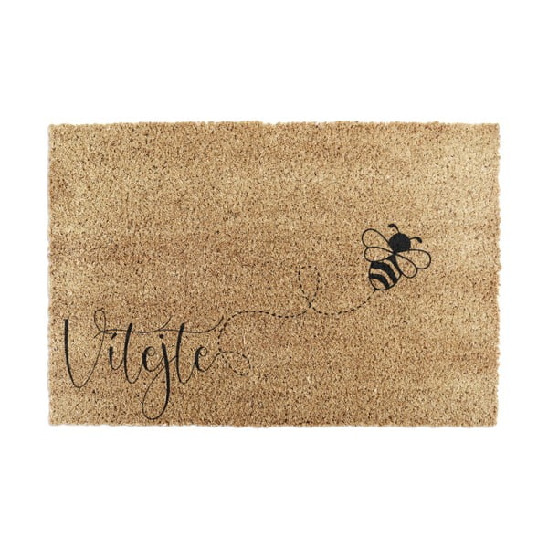 Kokosšķiedras kājslauķis 40x60 cm Včela – Artsy Doormats