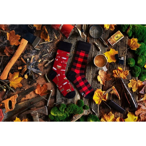 Zeķes Many Mornings Lumberjack Life, 35-38 izmērs-image-2